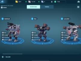 Vendo cuenta de war robots, robots fuertes para empezar , USD 15.00