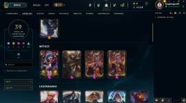 cuenta de league of legends con mas de 35 skin y mas de 80 campeones , USD 80.00