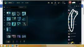 Vendo cuenta de league of legend, oro, 63 champ , USD 40.00