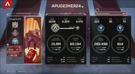 Vendo cuenta de apex legends +60000 kills , USD 200.00