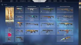 VENDO SKINS DE ARMAS VALORANT Y TODOS AGENTES DEBLOQUEADOS, USD 70.00