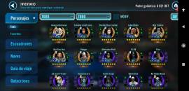 SWGOH. 6.0M. Many characters available, USD 175.00