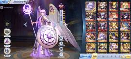 Selling account level 70 Immortal of Saint Seiya Awakening, € 250.00