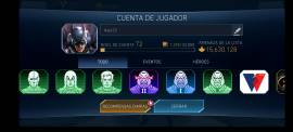 cuenta de injustice 2, nivel 72, 13 millones en monedas, sin trampa, USD 100.00