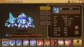 Vendo cuenta Summoners War, USD 85.00