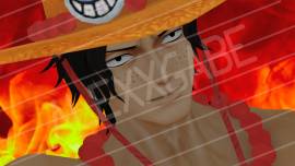 Portgas D. Ace One Piece Anime Fire Wallpaper, € 1.20