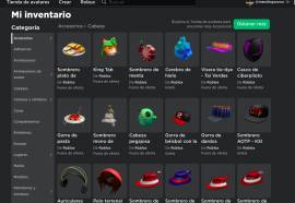 Vendo cuenta Roblox 2016 objetos exclusivos, valorizada +2k ROBUX, USD 35.00