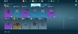 Selling War robots mobile account, USD 90.00