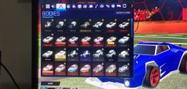 Cuenta de rocket league + cuenta de epic games, DOMINUS TW!!!, USD 95.00