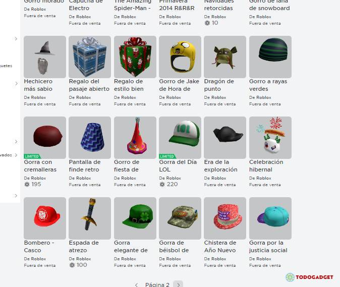 vendo cuenta de roblox 2011 con objetos varios