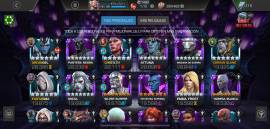 Cuenta Marvel: Contest of Champions 34 personajes 7 estrellas, USD 350.00