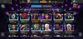 Cuenta Marvel: Contest of Champions 34 personajes 7 estrellas, USD 350.00