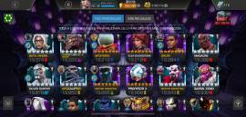 Cuenta Marvel: Contest of Champions 34 personajes 7 estrellas, USD 350.00