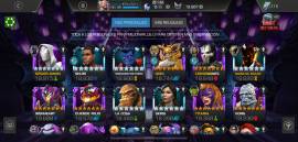 Cuenta Marvel: Contest of Champions 34 personajes 7 estrellas, USD 350.00