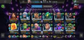 Cuenta Marvel: Contest of Champions 34 personajes 7 estrellas, USD 350.00