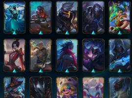 Cuenta LoL LAS-ALL CHAMPS-+100 SKINS- 0 BANS- PLATA 4- HONOR 4, USD 150.00