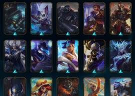 Cuenta LoL LAS-ALL CHAMPS-+100 SKINS- 0 BANS- PLATA 4- HONOR 4, USD 150.00