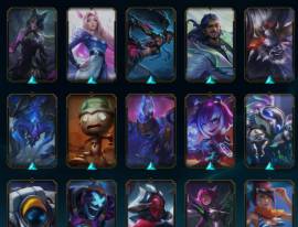 Cuenta LoL LAS-ALL CHAMPS-+100 SKINS- 0 BANS- PLATA 4- HONOR 4, USD 150.00