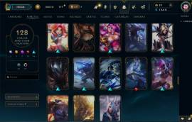 Venta de cuenta de League of Legends con skins y full champions, USD 400.00