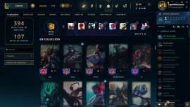 Vendo cuenta de lol - Unranked lvl 229 - 153 skins, USD 100.00