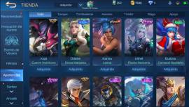 Vendo cuenta de Mobile Legends con rango nacional y global, USD 45.00