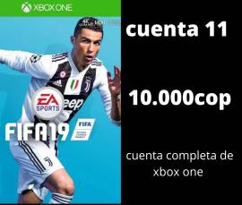 VENDO CUENTA DE XBOX FIFA 19 CON CAMBIO DE DATOS, USD 3.00