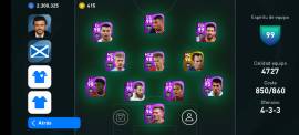 I sell pes mobile account, USD 50.00