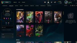 Cuenta de League of Legends. 109 skins / LAN , USD 35.00