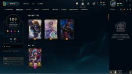 Cuenta de League of Legends. 109 skins / LAN , USD 35.00