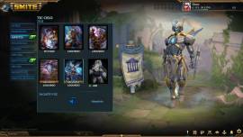 I am selling a Smite veteran account with limited skins, USD 100.00