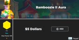 Roblox - Swordburst 2 - Bamboozle II Aura, USD 5.00