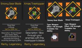 Roblox - Heroes Online - Christmas Event 2019 Weapons [Limited], USD 15.00