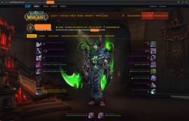 CUENTA DE WOW RETAIL (ACTUALMENTE SHADOWLANDS) (NEGOCIABLE), € 150.00