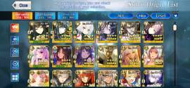 Cuenta de Fate Grand Order NA con 28 SSR, USD 250.00