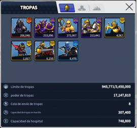 Selling LOK account, castle level 30, VIP 12, USD 150.00