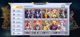 Saint seiya awakening account sale for 150 dollars server A-1 Pegas, USD 150.00