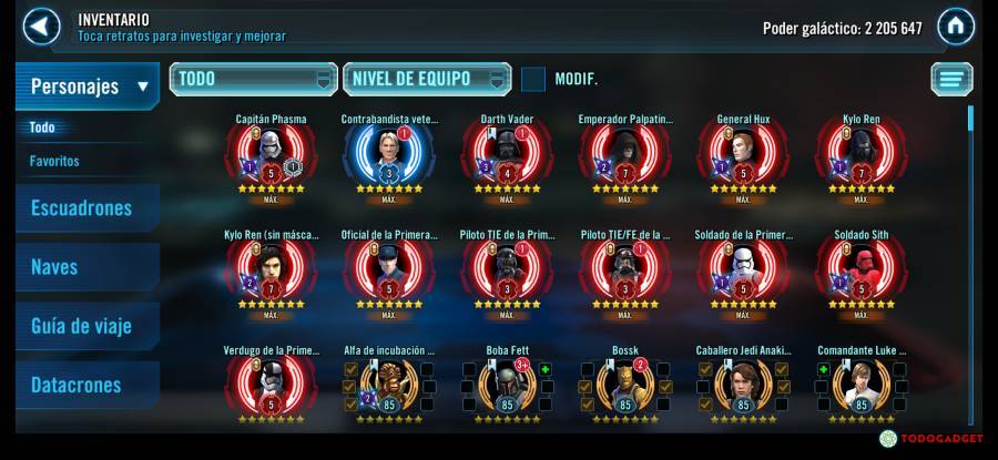 galaxy of heroes account for sale