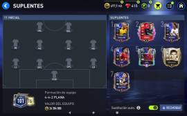 Cuenta de FIFA Mobile con 101 de GRL, USD 20.00