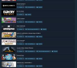 Cuenta de Steam lv 10 con 67 juegos, USD 200.00