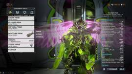 Venta de cuenta de Warframe mr 27 con 49 Warframes/skins/etc, USD 350.00