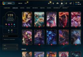 Vendo cuenta League of Legends lvl +500 y Valorant , USD 200.00