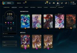 Vendo cuenta League of Legends lvl +500 y Valorant , USD 200.00