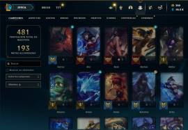 Vendo cuenta League of Legends lvl +500 y Valorant , USD 200.00