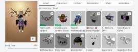 Roblox account with so limited and normal items, animations and models, € 15.00