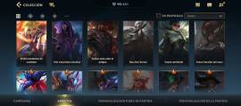 Cuenta WILD RIFT ACTIVA 94 SKINS LV72, € 300.00