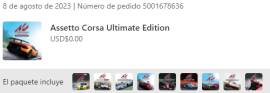 VENDO Cuenta de Xbox con Assetto Corsa Ultimate Edition NUEVO, USD 10.00