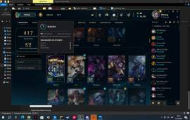 Cuenta de lol Las full Champions, 176 skins level 291 Hierro 2, USD 100.00