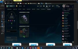 Cuenta de lol Las full Champions, 176 skins level 291 Hierro 2, USD 100.00