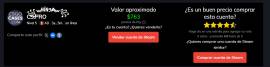 CUENTA DE STEAM VALORADA EN 721 Euros!!, € 600.00