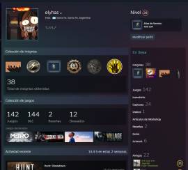 *Offer* Steam account 142 games, 144 DLC, USD 500.00